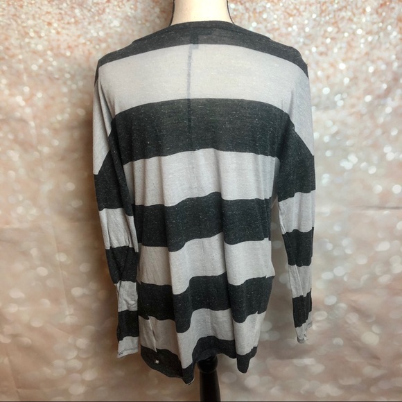 Victoria’s Secret Striped Long Sleeve Tee - Picture 2 of 5